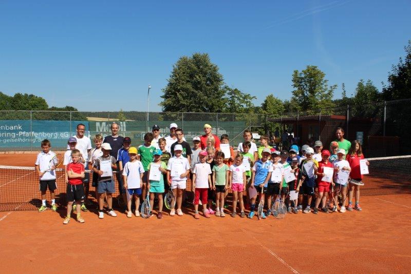 Foto: Tennis: Kinder-Intensivtraining, Feriencamp im August 2015