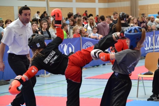 Foto: Erstklassiger Sport bei der Bayerischen Meisterschaft im Kickboxen